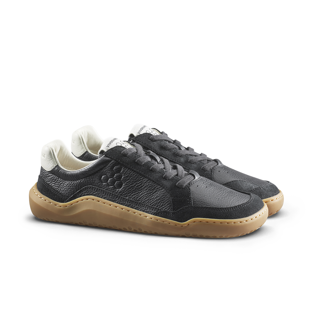 Gobi III Sneaker Leather Womens Obsidian