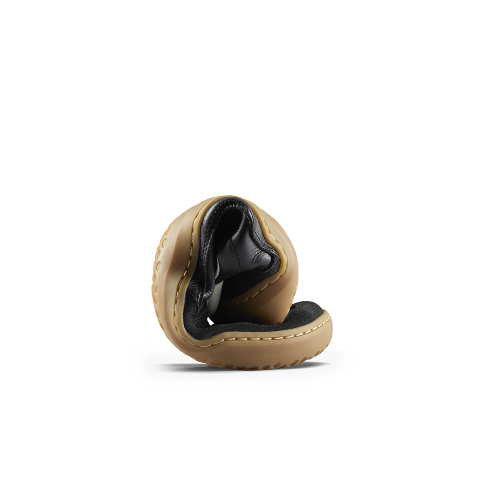 Gobi III Sneaker Leather Womens Obsidian
