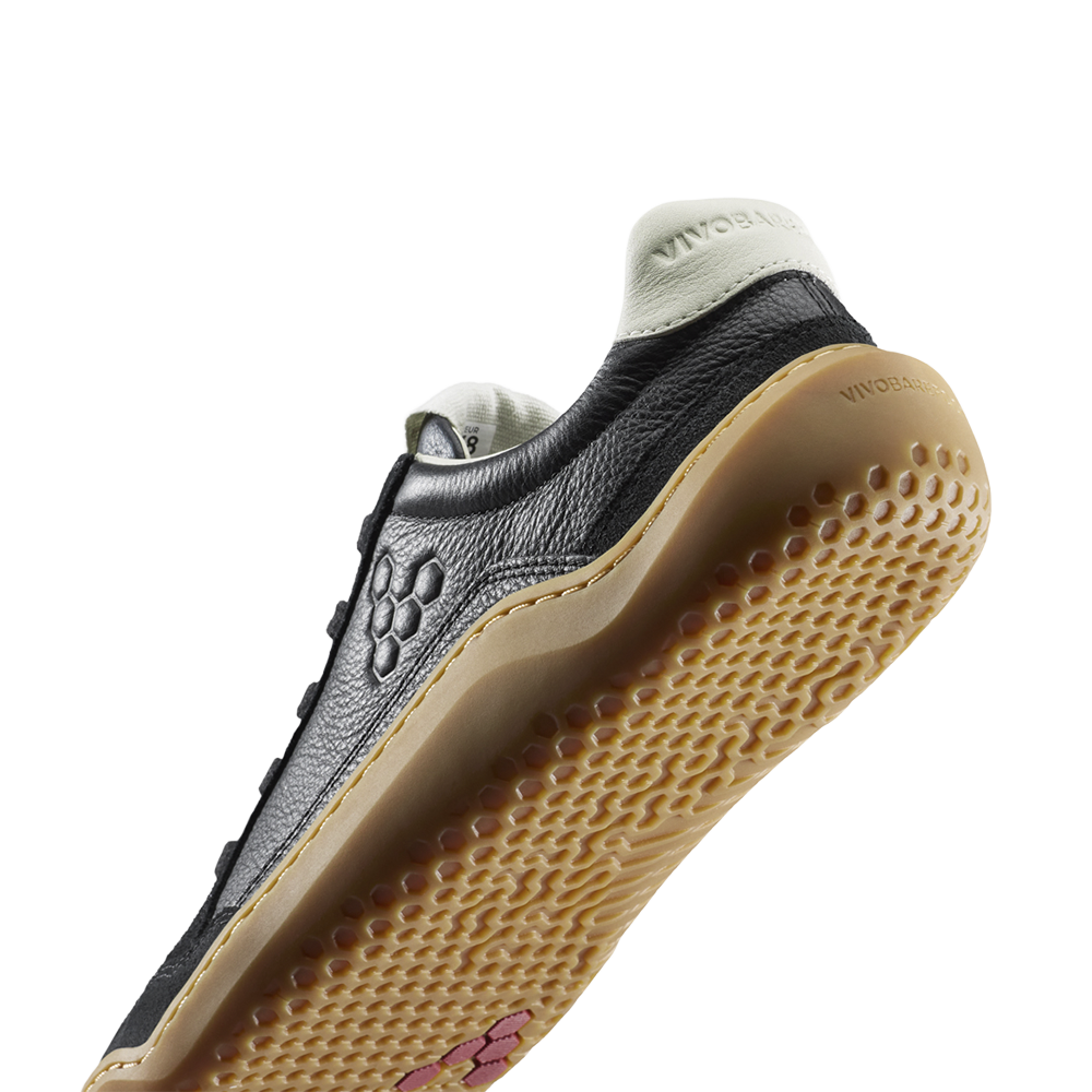 Gobi III Sneaker Leather Womens Obsidian