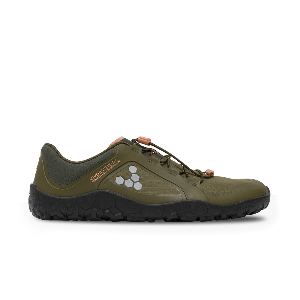 Vivobarefoot Primus Trail III All Weather FG Mens Dark Olive