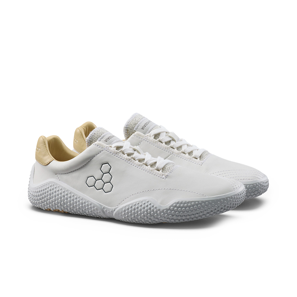 Motus Studio Sneaker Leather Womens Bright White