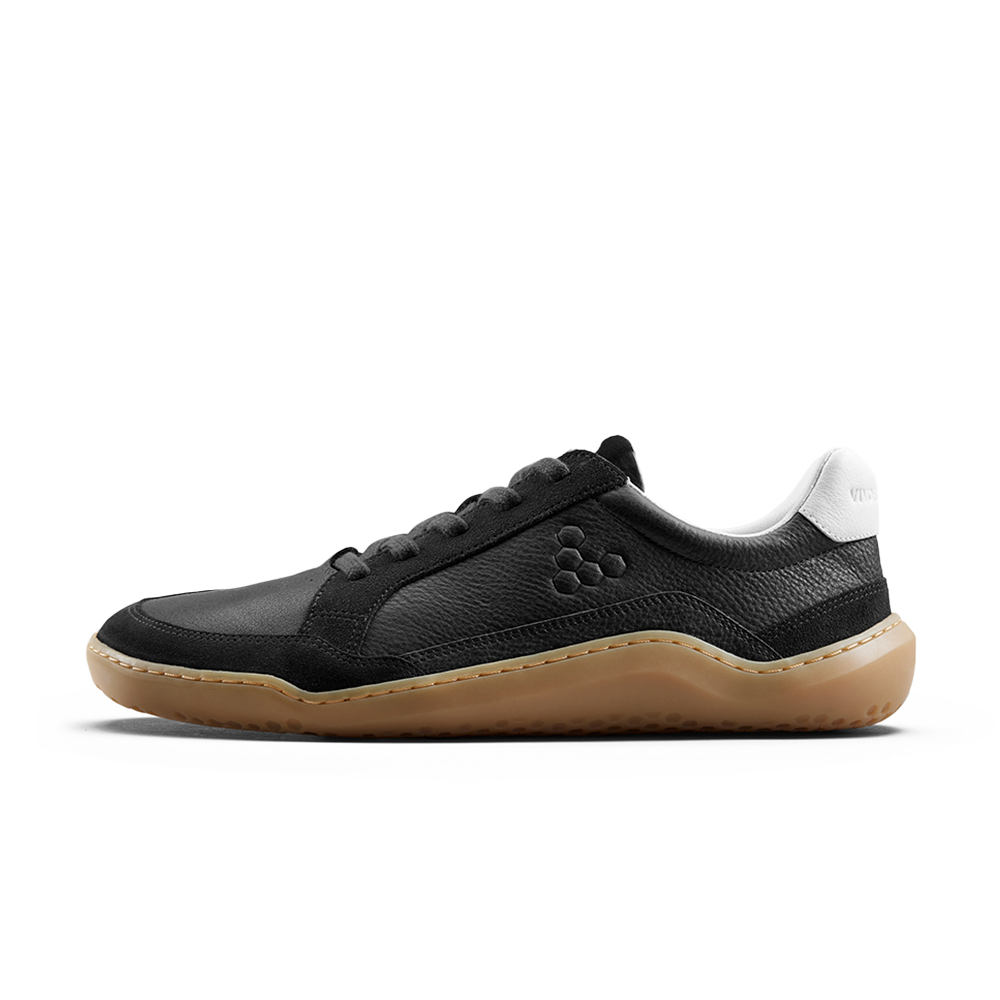 Gobi II Sneaker Premium Leather Mens Raven