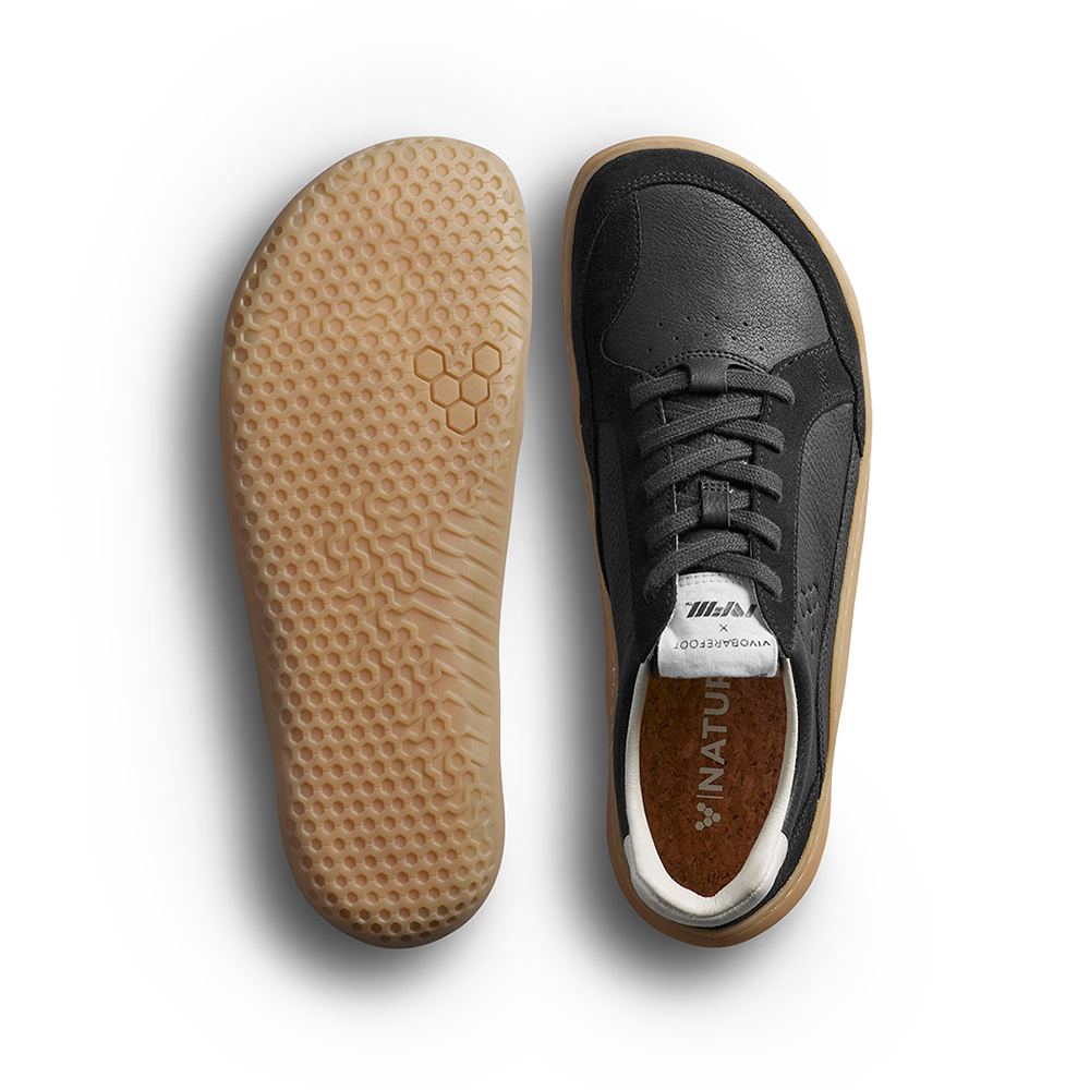 Gobi II Sneaker Premium Leather Mens Raven