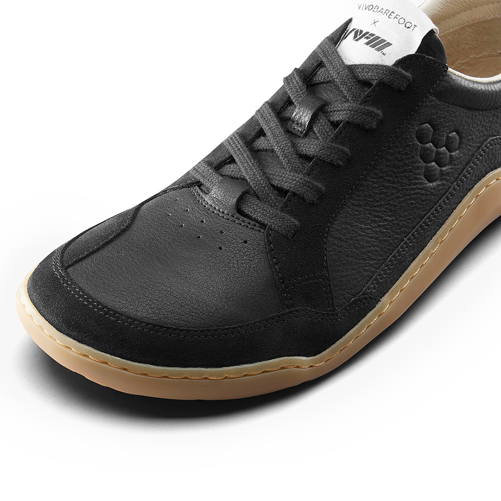 Gobi II Sneaker Premium Leather Mens Raven