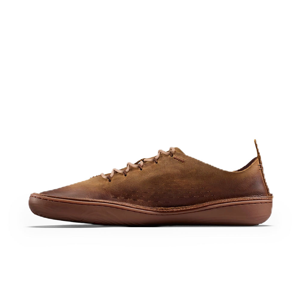 Sensus Moc Lace Up Leather Mens Dark Tan