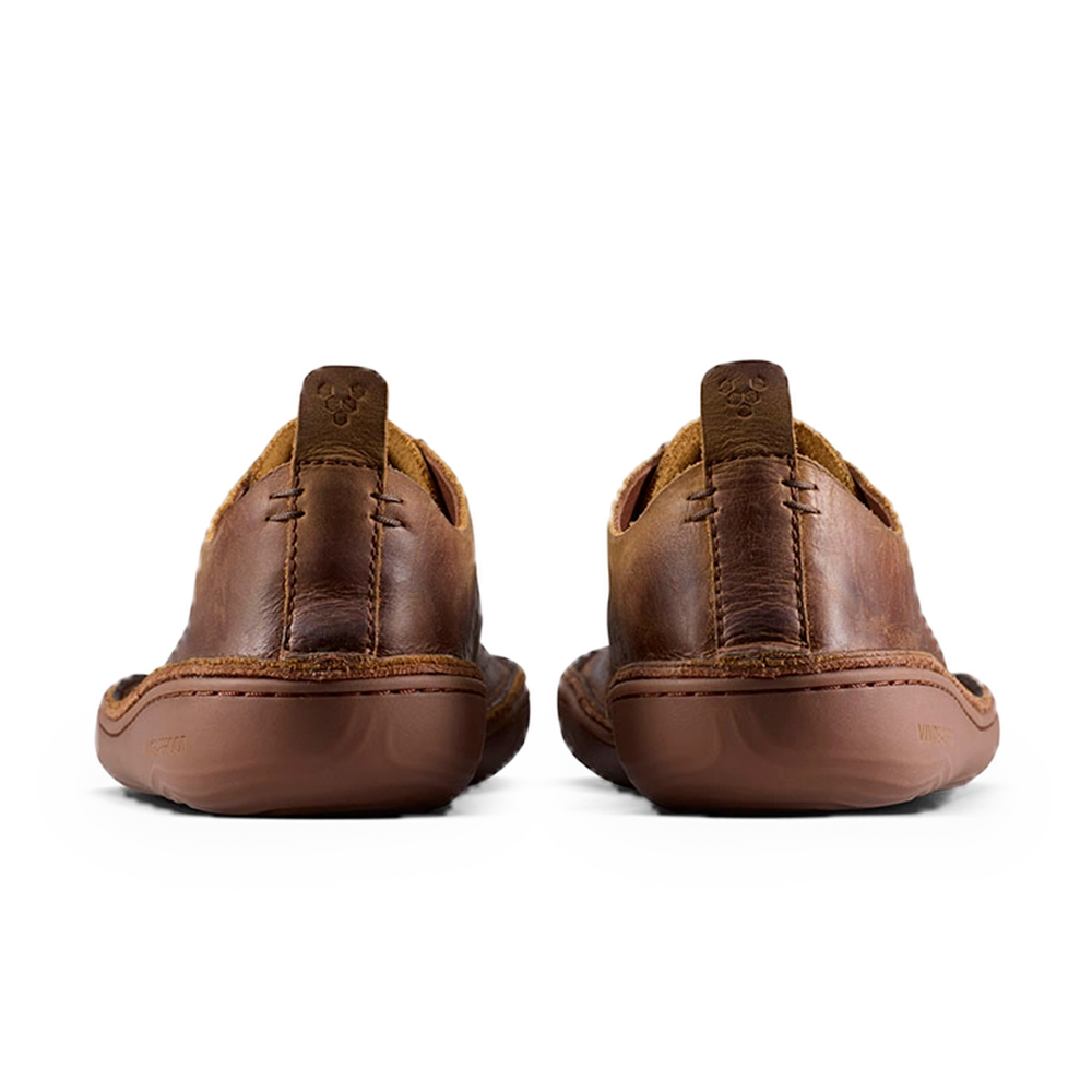 Sensus Moc Lace Up Leather Mens Dark Tan