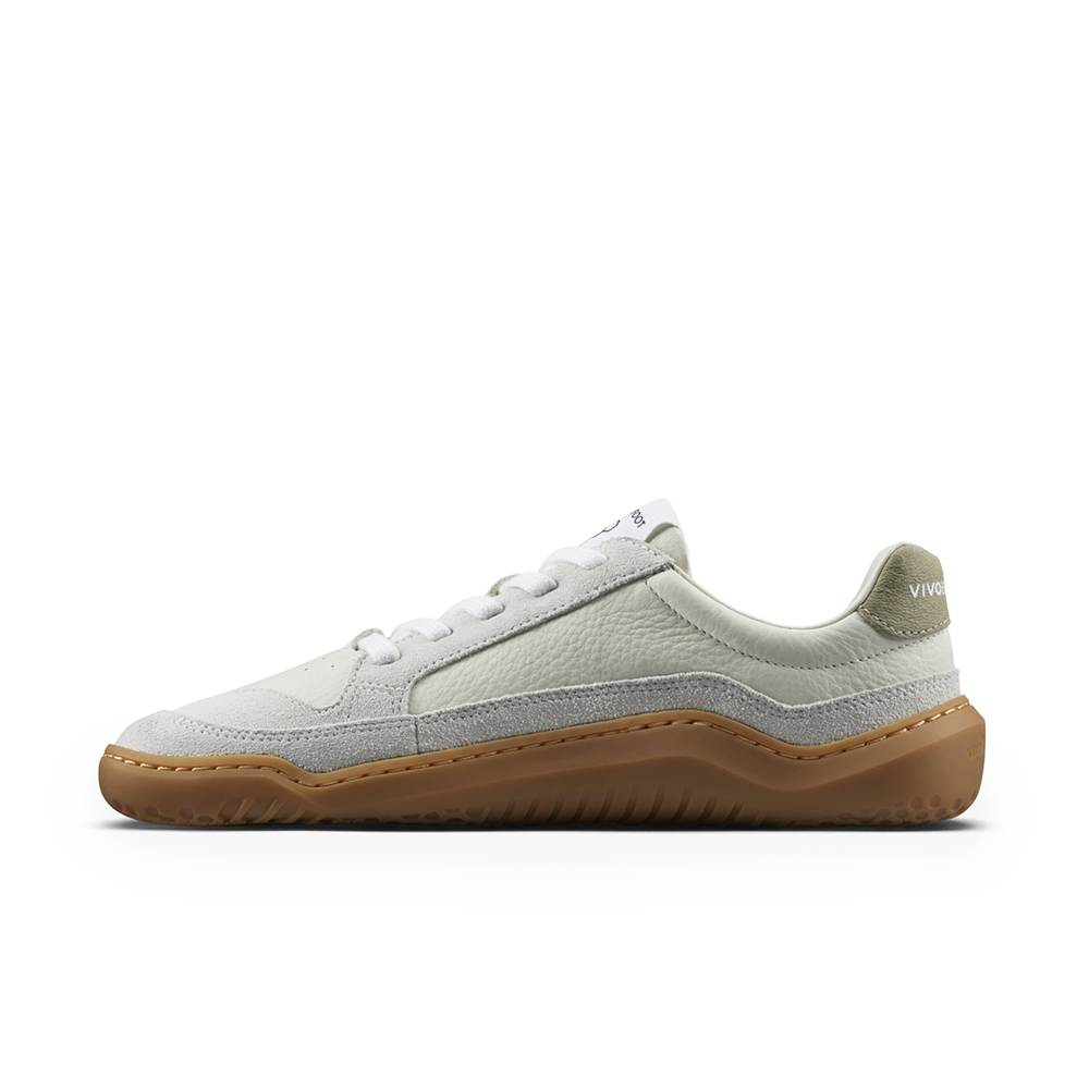 Gobi III Sneaker Leather Womens Limestone Dusty Green