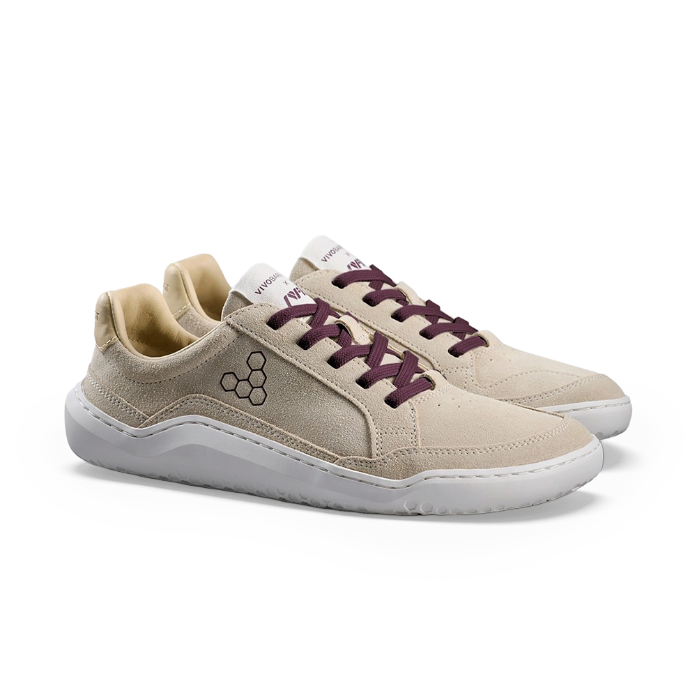 Gobi II Sneaker Leather Womens Sand/ Fig