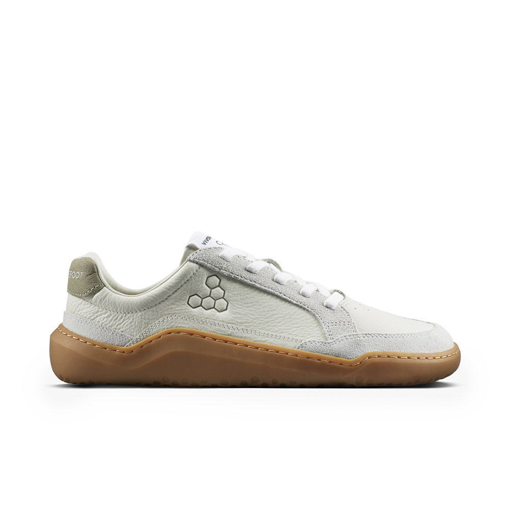 Gobi III Sneaker Leather Womens Limestone Dusty Green